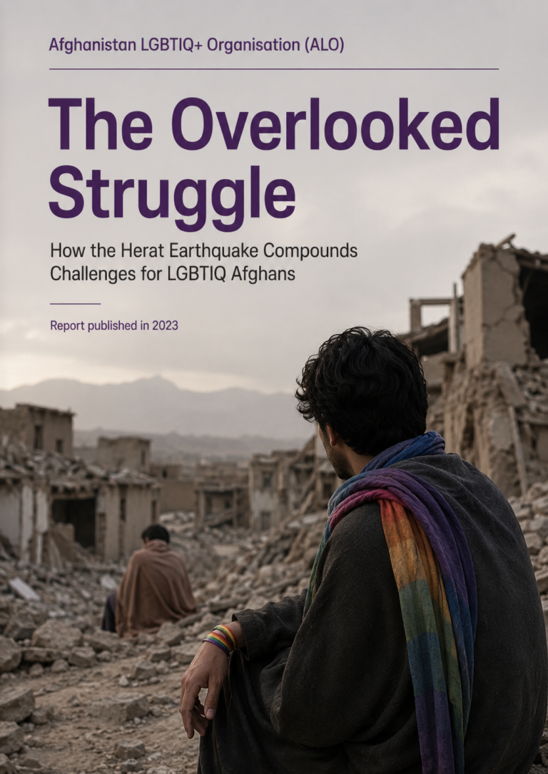 The Overlooked Struggle: How the Herat Earthquake Compounds Challenges for LGBTIQ Afghans