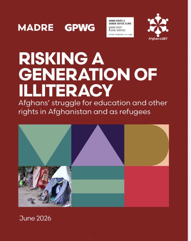 Risking a Generation of Illiteracy: Afghans’ Struggle for Education and Other Rights in Afghanistan and as Refugees