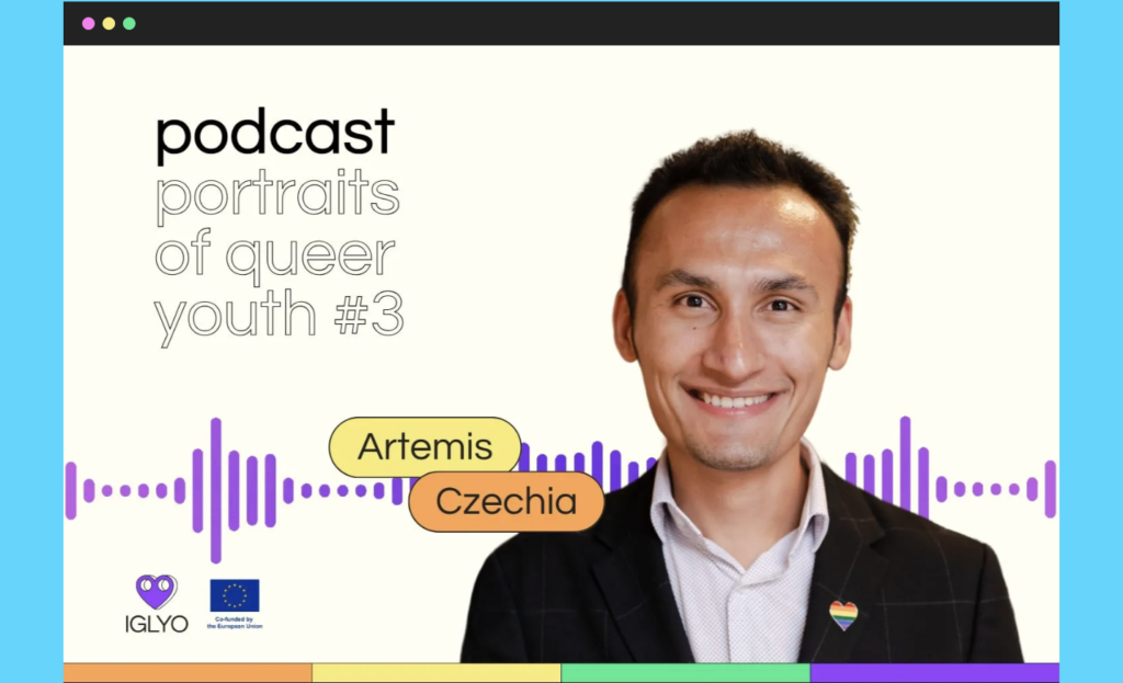 IGLYO Portraits of Queer Youth: Supporting Queer Afghan Refugees with Artemis, Czechia