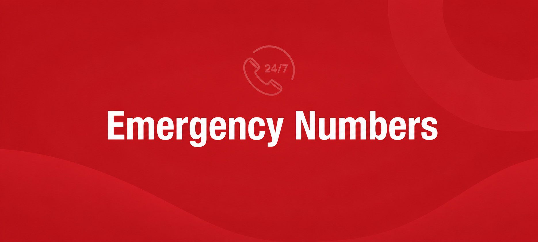 Emergency Numbers in the Czech Republic