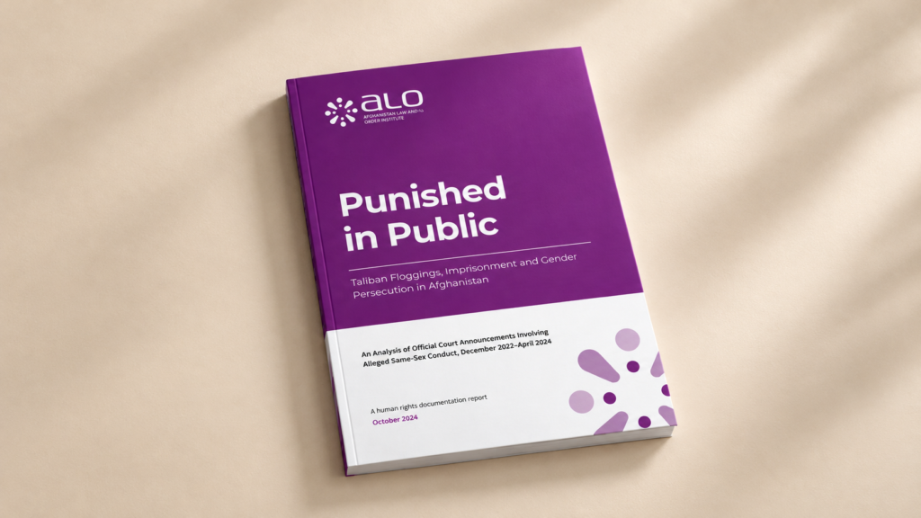 Punished in Public: Taliban Floggings, Imprisonment and Gender Persecution in Afghanistan
