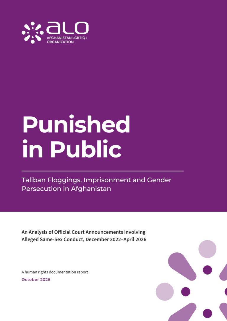 Punished in Public: Taliban Floggings, Imprisonment and Gender Persecution in Afghanistan